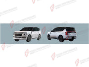 BODY KIT for NISSAN PATROL Y63 2024+

Set includes:
Front Bumper Assembly
Front Grille
Tail Lights

Material: Plastic

NOTE: Professional installation is required.
