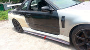 BODY KIT for Nissan R34
Set includes:

Front Hood Bonnet
Front Bumper
Front Spoiler Lip
Front Fender
Side Skirt
Side Under Spoiler
Rear Fender
Rear Bumper
Rear Under Apron
Rear Wing Spoiler
Rear Under Broad Diffuser
NOTE: Professional installation is required.