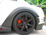 BODY KIT for Nissan R35 GT-R
Set includes:

Front Bumper
Front Spoiler Lip
Side Skirt
Rear Fender Flare
Rear Bumper With Diffuser
Material: Fiberglass

NOTE: Professional installation is required.