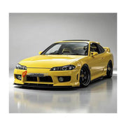 BODY KIT for Nissan Silvia S15 1999 - 2002
Set includes:

Front Bumper Assembly
Front Grille
Body Side Door Moldings
Rear Bumper Assembly
Material: Plastic

NOTE: Professional installation is required.