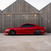 BODY KIT for Nissan Silvia S15 1999 - 2002
Set includes:

Front Bumper Assembly
Front Grille
Body Side Door Moldings
Rear Bumper Assembly
Material: Plastic

NOTE: Professional installation is required.