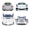 CONVERSION UPGRADE BODY KIT for PORSCHE 911 991.1 991.2 2011 - 2020 upgrade to GT3 991.2

Set includes:

Front Bumper Assembly
Rear Bumper Assembly
Rear Diffuser

Material: Plastic with Dry carbon

NOTE: Professional installation is required.