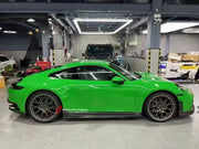 BODY KIT for PORSCHE 911 992 2019+ FORZA PERFORMANCE custom fit Techart Style

Set includes:
Front Lip
Side Skirts
Rear Spoiler Wing
Rear Diffuser

Material: Plastic

NOTE: Professional installation is required.