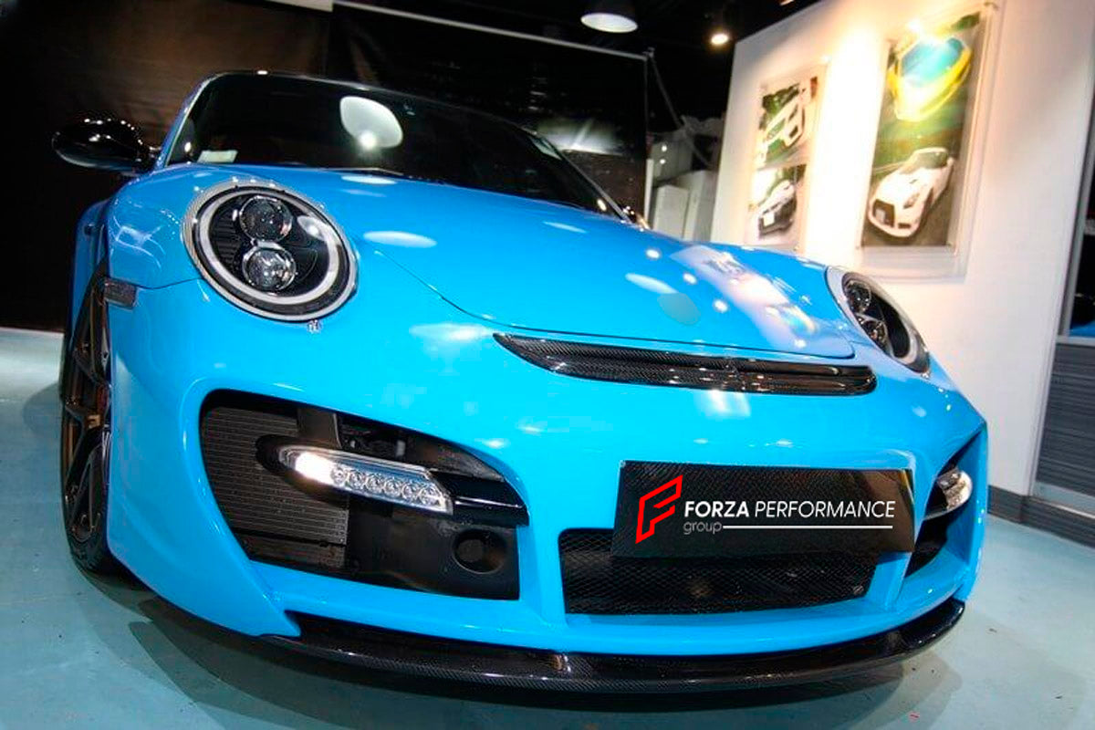 BODY KIT for Porsche 911 997 C4S Turbo 2009 - 2012
Set includes:

Front Bumper
Side Skirts
Rear Bumper
NOTE: Professional installation is required.