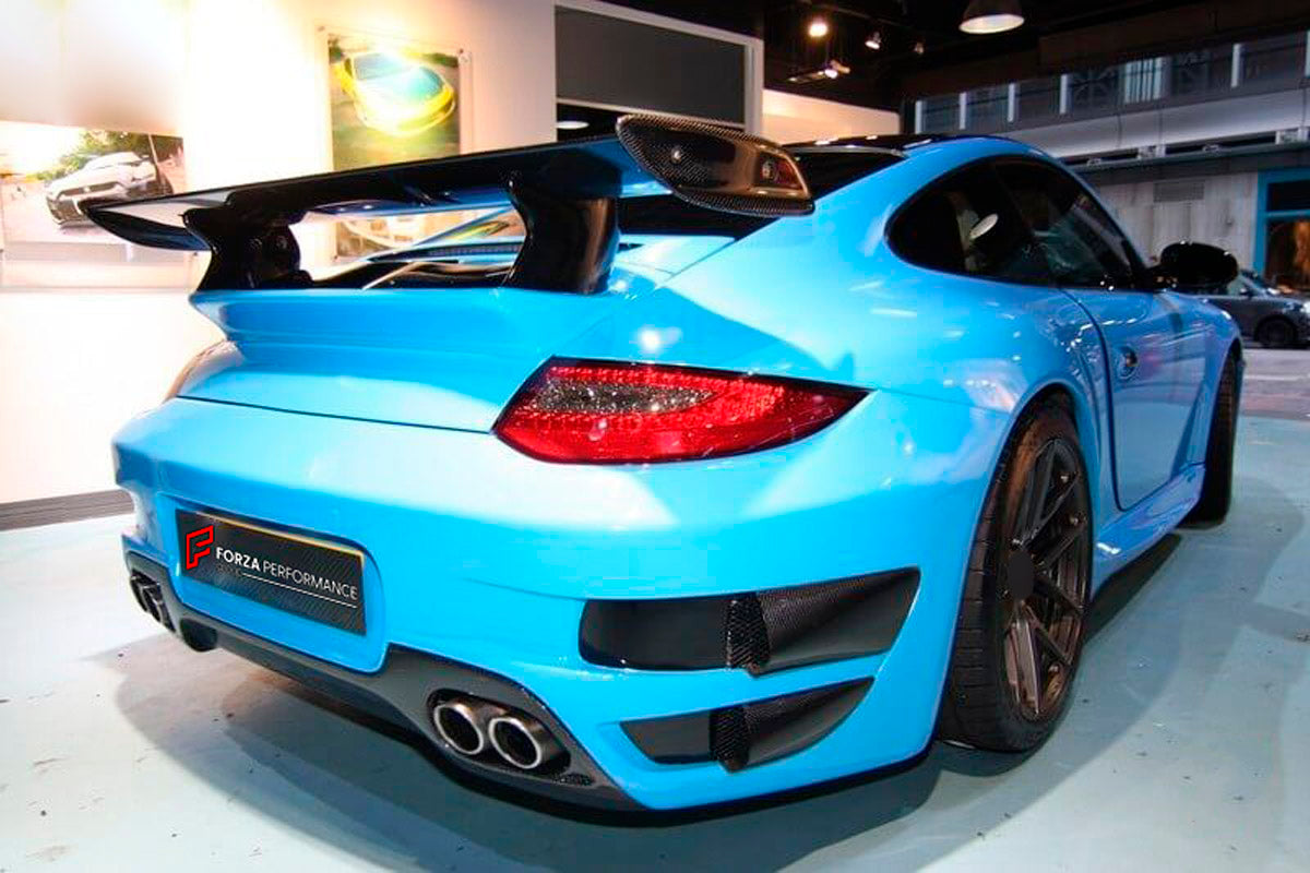 BODY KIT for Porsche 911 997 C4S Turbo 2009 - 2012
Set includes:

Front Bumper
Side Skirts
Rear Bumper
NOTE: Professional installation is required.