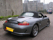 Body Kit for Porsche Boxster 986
Set includes:

Front Bumper
Rear Bumper
Side Skirts
NOTE: Professional installation is required.
