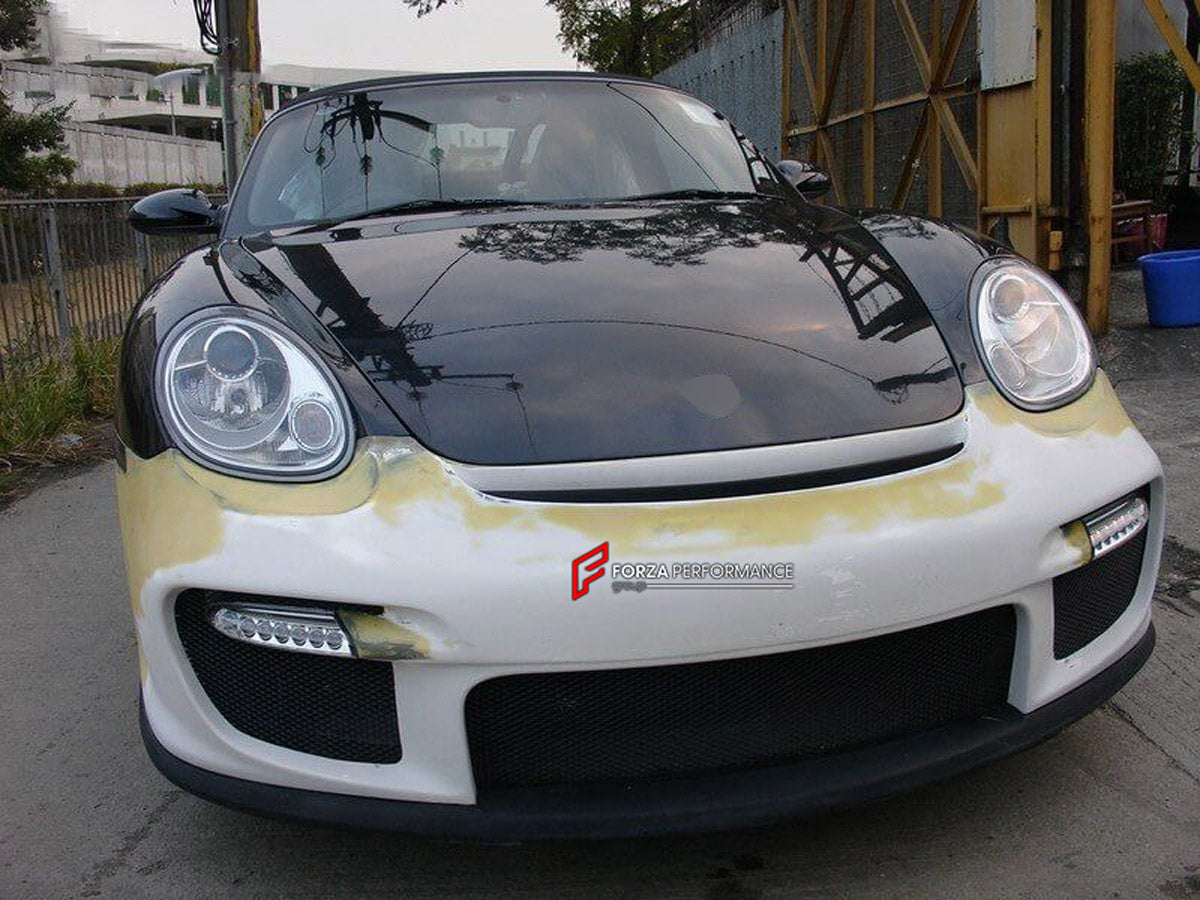 Body Kit for Porsche Boxster Cayman 987 2005 - 2008
Set includes:

Front Bumper
Rear Bumper
NOTE: Professional installation is required.