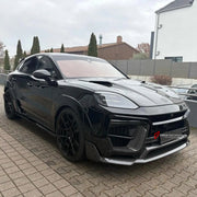 WIDE BODY KIT for PORSCHE CAYENNE 9Y0.2 SUV FACELIFT 2024+

Set includes:

Front Lip
Front Bumper
Fender Flares
Hood Bonnet
Side Skirts
Rear Bumper
Rear Diffuser
Exhaust Tips
Material: Dry Carbon

NOTE: Professional installation is required.