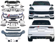 BODY KIT for PORSCHE CAYENNE 9Y0.1 2018 - 2023 UPGRADE to TURBO GT STYLE

Set includes:

Front Assembly
Side Fenders

Wheel Arches
Rear Diffuser
Exhaust tips


Note: Professional installation is required

CONTACT US FOR PRICING.

Why “Contact Us for Pricing”?

We don’t display fixed prices because our goal is to offer you the most competitive deal possible. Product costs often decrease over time, and by requesting a quote, you’ll receive our most up-to-date price on the market.

SECURED PAYMENT METHODS&nbsp