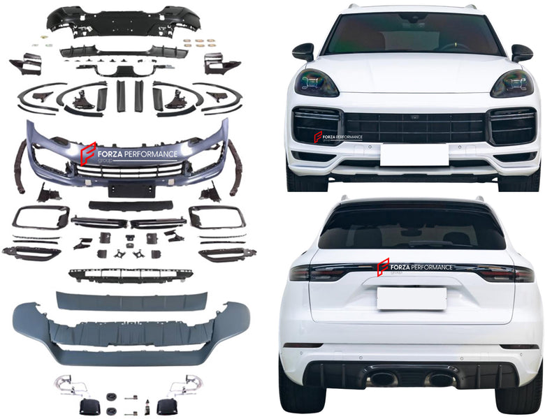 BODY KIT for PORSCHE CAYENNE 9Y0.1 2018 - 2023 UPGRADE to TURBO GT STYLE