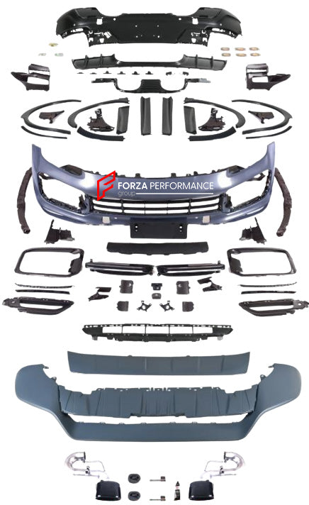 BODY KIT for PORSCHE CAYENNE 9Y0.1 2018 - 2023 UPGRADE to TURBO GT STYLE

Set includes:

Front Assembly
Side Fenders

Wheel Arches
Rear Diffuser
Exhaust tips


Note: Professional installation is required

CONTACT US FOR PRICING.

Why “Contact Us for Pricing”?

We don’t display fixed prices because our goal is to offer you the most competitive deal possible. Product costs often decrease over time, and by requesting a quote, you’ll receive our most up-to-date price on the market.

SECURED PAYMENT METHODS&nbsp