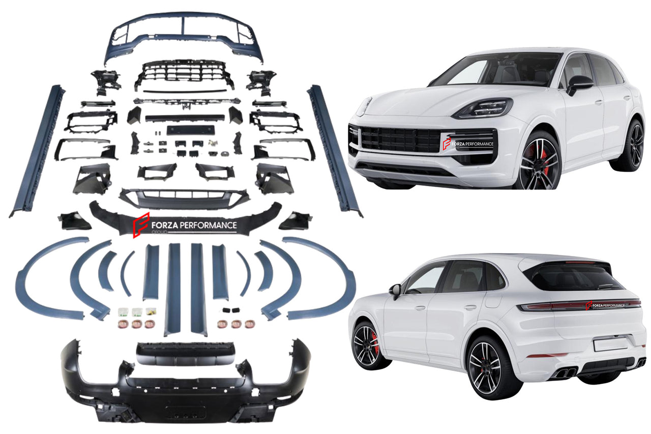 DRY CARBON BODY KIT for PORSCHE CAYENNE 9Y0.1 2018 - 2023 UPGRADE to 9Y0.2 2024+ GTS SD STYLE