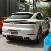 BODY KIT for PORSCHE CAYENNE E4 9Y0.2 2024+ FORZA PERFORMANCE custom fit GTS SportDesign Style

Set includes:
Front Lip
Front Bumper Assembly
Fender Flares
Side Skirts
Ducktail Spoiler
Rear Bumper Assembly
Rear Diffuser

Material: Plastic

NOTE: Professional installation is required.