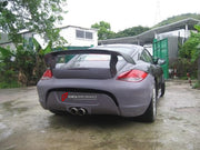 BODY KIT for Porsche Cayman 987 2009 - 2011
Set includes:

Front Bumper
Side Skirts
Rear Bumper
Rear Spoiler Wing
Material: Plastic

NOTE: Professional installation is required.

