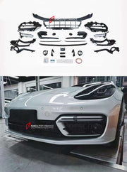 BODY KIT for PORSCHE PANAMERA 971.2 2021 - 2023

Set includes:

Front Lip
Mesh
LED DRL Lights

Material: Plastic

NOTE: Professional installation is required