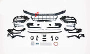 BODY KIT for PORSCHE PANAMERA 971.2 2021 - 2023

Set includes:

Front Lip
Mesh
LED DRL Lights

Material: Plastic

NOTE: Professional installation is required