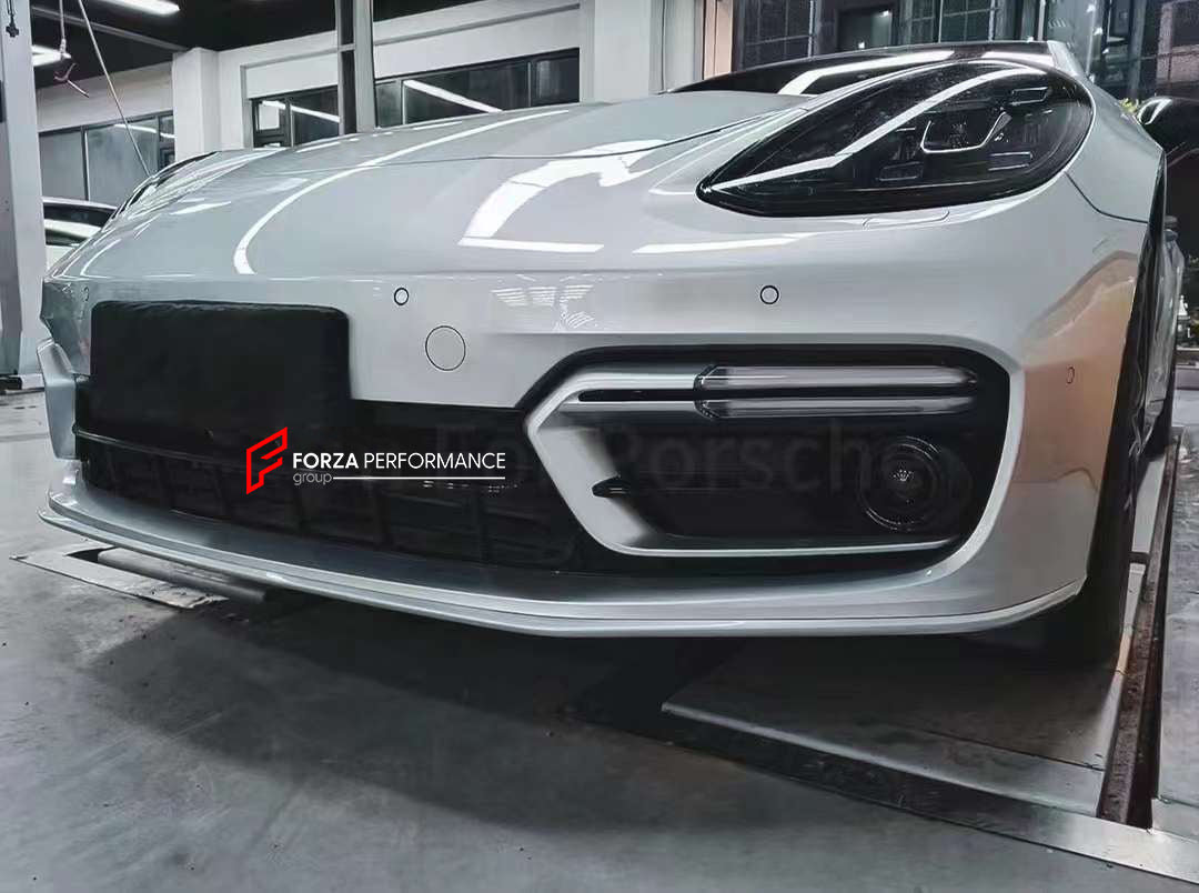 BODY KIT for PORSCHE PANAMERA 971.2 2021 - 2023

Set includes:

Front Lip
Mesh
LED DRL Lights

Material: Plastic

NOTE: Professional installation is required