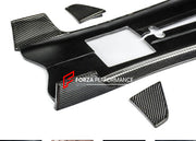 CARBON BODY KIT FOR PORSCHE PANAMERA 971 TURBO GTS 2017 - 2023

Set includes:

Front Lip
Front Vent Covers
Rear Diffuser
Side Skirts

Material: Carbon

NOTE: Professional installation is required