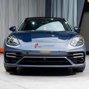 BODY KIT for Porsche Panamera G2 971 2016 - 2020
Set includes:

Front Bumper Assembly
Front Lip
Side Skirts
Rear Diffuser
Material: Plastic

NOTE: Professional installation is required.