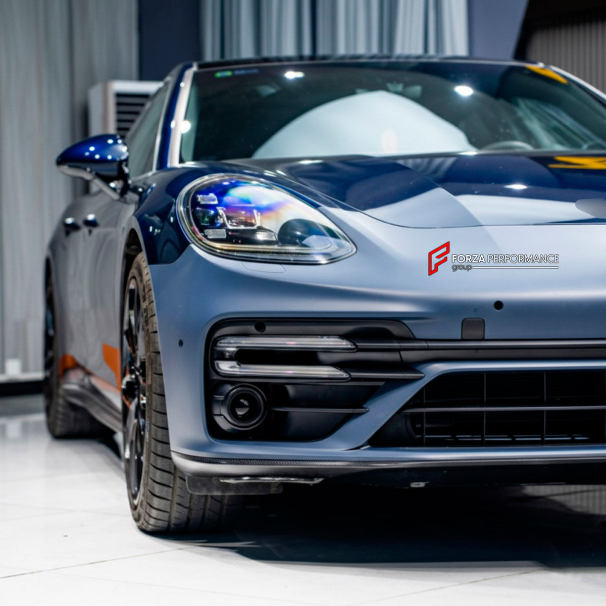 BODY KIT for Porsche Panamera G2 971 2016 - 2020
Set includes:

Front Bumper Assembly
Front Lip
Side Skirts
Rear Diffuser
Material: Plastic

NOTE: Professional installation is required.