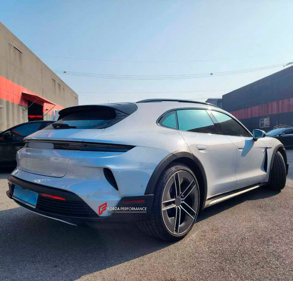 BODY KIT for Porsche Taycan Turbo GT 2024+
Set includes:

Front Bumper Assembly
Front Lip
Roof Spoiler
Rear Bumper Assembly
Rear Diffuser
Material: Plastic

NOTE: Professional installation is required.