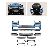 BODY KIT for Rolls-Royce Wraith 2021+
Set includes:

Front Bumper Assembly
Front Grille
Material: Plastic

NOTE: Professional installation is required.