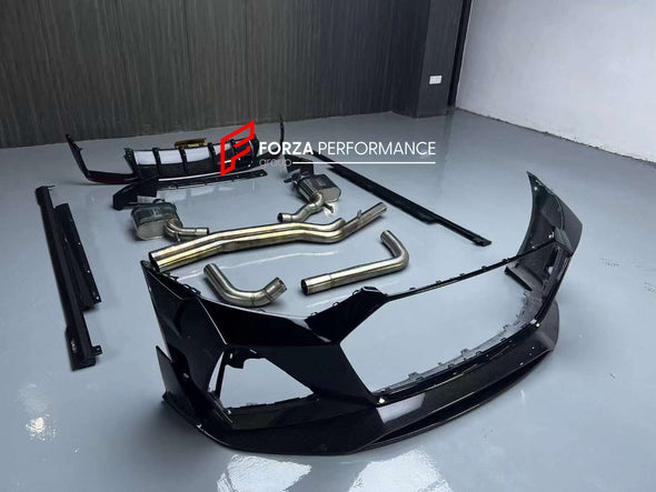 MANSORY DRY CARBON BODY KIT WITH EXHAUSTED SYSTEM FOR AUDI RS6 C8