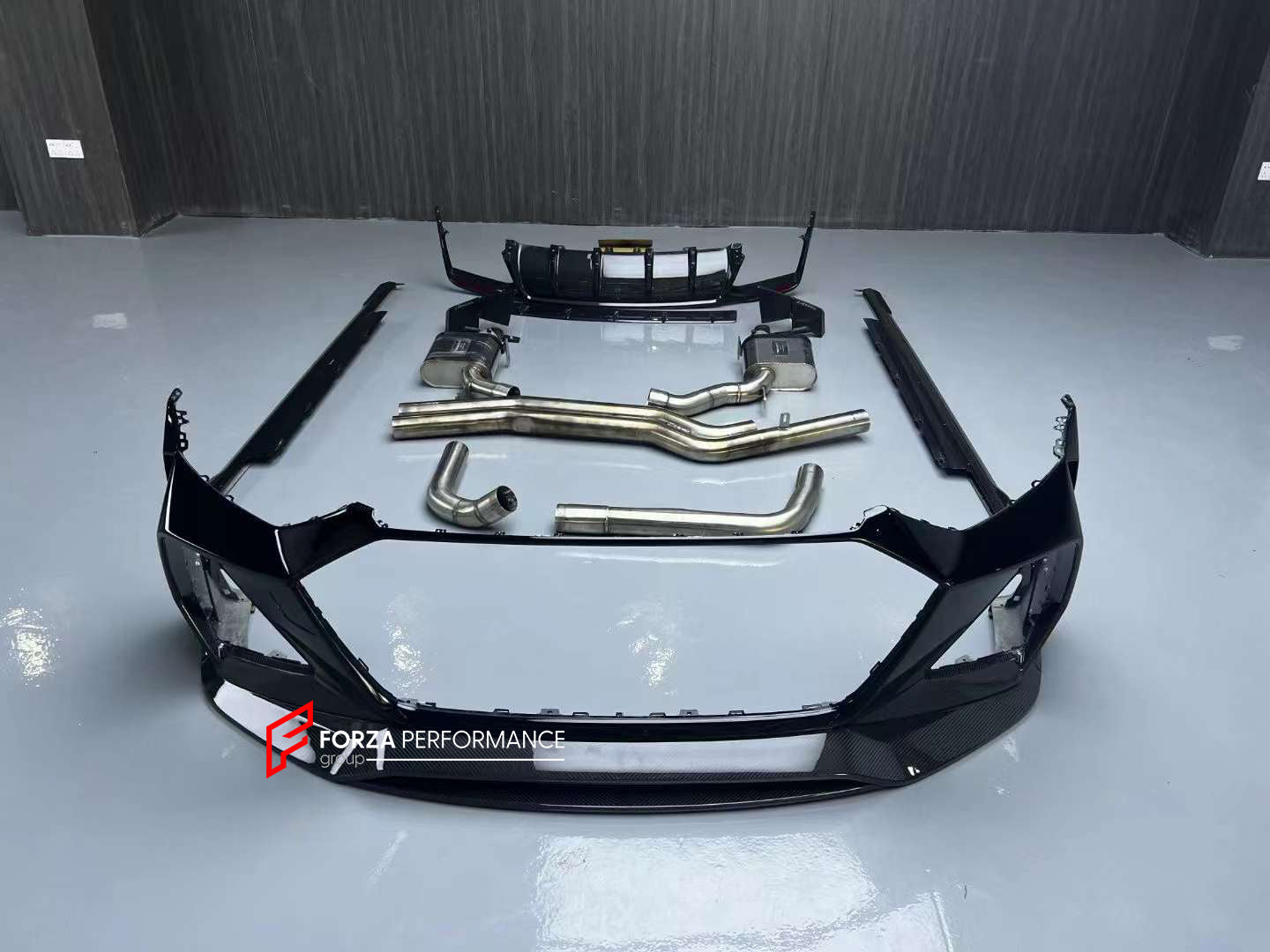 DRY CARBON BODY KIT WITH EXHAUST SYSTEM for AUDI RS6 C8

Set includes:

Front Bumper
Front Lip
Hood
Side Skirts
Roof Spoiler
Rear Diffuser
Exhaust System


Material: Dry Carbon Fiber

NOTE: Professional installation is required

Contact us for pricing


Payment ►
Visa

Mastercard

PayPal with a credit card (add 4.4% at checkout)
Payoneer
Cryptocurrency
Shipment ►
By express DHL/UPS/TNT/FedEx
To the local international airport
Special line by air
Special line by the sea
To Europe and the UK by train

Please 