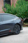 CARBON BODY KIT for TESLA MODEL 3 FACELIFT 2023+



Set includes:

Front Lip

Side Skirts
Rear Lip
Rear Wing Spoiler

Material: Carbon Fiber

Note: Professional installation is required.

Contact us for pricing.

Payment ►
Visa

Mastercard

PayPal with a credit card (add 4.4% at checkout)
Payoneer
Cryptocurrency
Shipment ►
By express DHL/UPS/TNT/FedEx
To the local international airport
Special line by air
Special line by the sea
To Europe and the UK by train

Please let us know which shipping option you pre