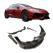 BODY KIT for TESLA MODEL S 2012 - 2015 FORZA PERFORMANCE Custom Fit
Set includes:

Front Bumper
Front Lip
Side Skirts
Rear Diffuser
Material: Plastic

NOTE: Professional installation is required.

Why “Contact Us for Pricing”?
We don’t display fixed prices because our goal is to offer you the most competitive deal possible. Product costs often decrease over time, and by requesting a quote, you’ll receive our most up-to-date price on market.

SECURED PAYMENT METHODS
PayPal (+4.4% fee)
Visa / Mastercard / Ame