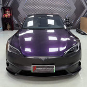 BODY KIT for TESLA MODEL S FACELIFT 2021+

Set includes:
Front Lip
Front Bumper
Side Skirts
Rear Bumper
Rear Diffuser

Material: Plastic

NOTE: Professional installation is required.