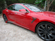 BODY KIT for TESLA MODEL S LAR STYLE

Set includes:
Front Bumper With Front Grille
Rear Bumper
Fender Emblem Cover
Rear Trunk Accessory
Tail Spoiler
Side Skirt Insert

Material: 

NOTE: Professional installation is required.