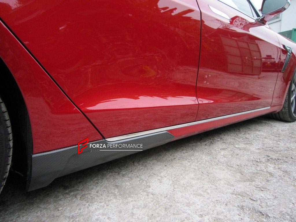 BODY KIT for TESLA MODEL S LAR STYLE

Set includes:
Front Bumper With Front Grille
Rear Bumper
Fender Emblem Cover
Rear Trunk Accessory
Tail Spoiler
Side Skirt Insert

Material: 

NOTE: Professional installation is required.
