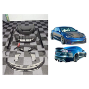 BODY KIT for TESLA MODEL S PLAID FACELIFT 2021+ FORZA PERFORMANCE custom fit Vorsteiner Style

Set includes:
Front Lip
Front Bumper Air Vent Covers
Hood Bonnet
Side Mirror Covers
Side Skirts
Ducktail Spoiler
Rear Diffuser

Material: Plastic

NOTE: Professional installation is required.