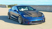 BODY KIT for TESLA MODEL S PLAID FACELIFT 2021+ FORZA PERFORMANCE custom fit Vorsteiner Style

Set includes:
Front Lip
Front Bumper Air Vent Covers
Hood Bonnet
Side Mirror Covers
Side Skirts
Ducktail Spoiler
Rear Diffuser

Material: Plastic

NOTE: Professional installation is required.