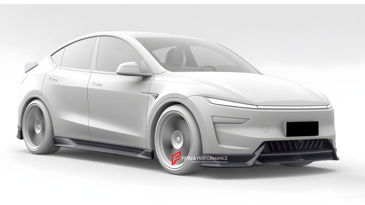 BODY KIT for TESLA MODEL Y JUNIPER 2025+

Set includes:

Front Lip

Side Skirts

Rear Spoiler
Rear Diffuser

Material: Plastic

Note: Professional installation is required