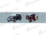 BODY KIT for TOYOTA FJ CRUISER 2007 - 2023 FORZA PERFORMANCE custom fit TRD Style

Set includes:
Front Grille
Side Steps
Fog Lights
Fog Lights Covers

Material: Plastic

NOTE: Professional installation is required.