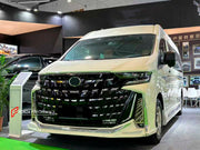 BODY KIT for TOYOTA HIACE VI H300 2019+
Set includes:
Front Lip
Front Bumper Assembly
Grille
Headlights
Hood / Bonnet
Front Fenders
Side Skirts
Tail Lights
Rear Bumper
Rear Diffuser
Exhaust Tips
Material: PP Plastic
Note: Professional installation is required.