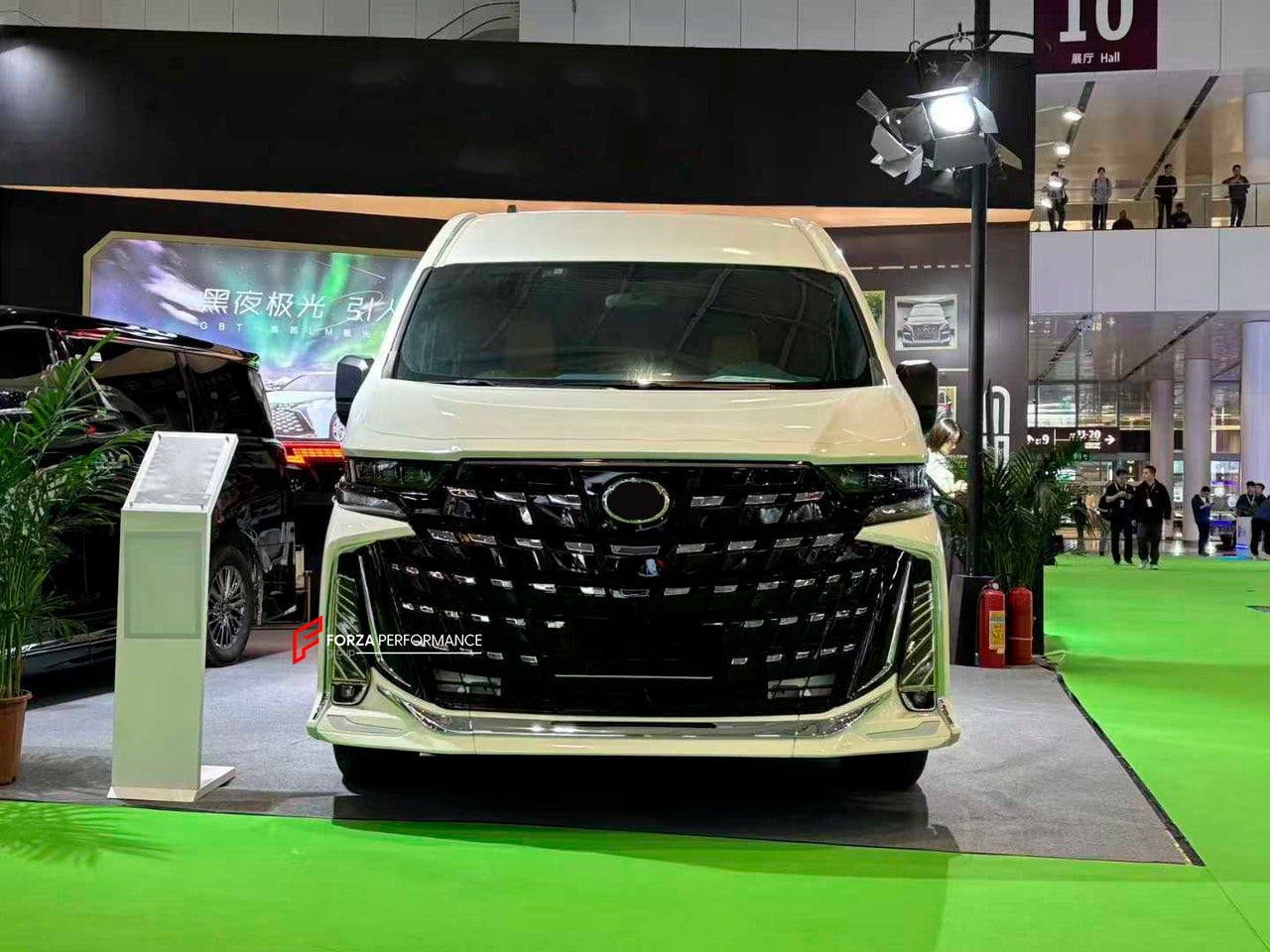 BODY KIT for TOYOTA HIACE VI H300 2019+
Set includes:
Front Lip
Front Bumper Assembly
Grille
Headlights
Hood / Bonnet
Front Fenders
Side Skirts
Tail Lights
Rear Bumper
Rear Diffuser
Exhaust Tips
Material: PP Plastic
Note: Professional installation is required.