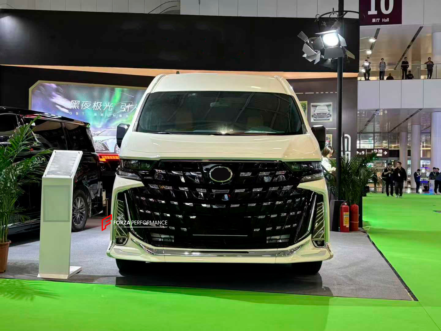 BODY KIT for TOYOTA HIACE VI H300 2019+
Set includes:
Front Lip
Front Bumper Assembly
Grille
Headlights
Hood / Bonnet
Front Fenders
Side Skirts
Tail Lights
Rear Bumper
Rear Diffuser
Exhaust Tips
Material: PP Plastic
Note: Professional installation is required.
