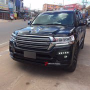 BODY KIT for TOYOTA LAND CRUISER 200 LC200 TLC200 2016 - 2023

Set includes:

Front Bumper
Daytime Running Lights DRL
Mud Flaps
Rear Bumper
Exhaust Tips

Material: FRP fiberglass

NOTE: Professional installation is required

Payment ►
Visa
Mastercard
PayPal with a credit card (add 4.4% at checkout)
Payoneer
Cryptocurrency

Shipment ►
By express DHL/UPS/TNT/FedEx
To the local international airport
Special line by air
Special line by the sea
To Europe and the UK by train

Please let us know which shipping opt
