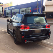 BODY KIT for TOYOTA LAND CRUISER 200 LC200 TLC200 2016 - 2023

Set includes:

Front Bumper
Daytime Running Lights DRL
Mud Flaps
Rear Bumper
Exhaust Tips

Material: FRP fiberglass

NOTE: Professional installation is required

Payment ►
Visa
Mastercard
PayPal with a credit card (add 4.4% at checkout)
Payoneer
Cryptocurrency

Shipment ►
By express DHL/UPS/TNT/FedEx
To the local international airport
Special line by air
Special line by the sea
To Europe and the UK by train

Please let us know which shipping opt