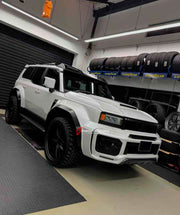 BODY KIT for TOYOTA LAND CRUISER 250 2023+

Set includes:

Front Bumper Fog Light Trims
Front Grille
Front Skid Plate
Hood/Bonnet
Roof LED DRL Bar
Side Fender Trims

Roof Spoiler
Rear Trunk Trim
Roof Spoiler
Rear Bumper

Material: Plastic

Note: Professional installation is required.

CONTACT US FOR PRICING

Payment ►
Visa
Mastercard
PayPal with a credit card (add 4.4% at checkout)
Payoneer
Cryptocurrency
Shipment ►
By express DHL/UPS/TNT/FedEx
To the local international airport
Special line by air
Special 