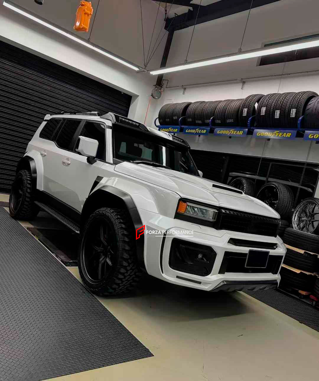 BODY KIT for TOYOTA LAND CRUISER 250 2023+

Set includes:

Front Bumper Fog Light Trims
Front Grille
Front Skid Plate
Hood/Bonnet
Roof LED DRL Bar
Side Fender Trims

Roof Spoiler
Rear Trunk Trim
Roof Spoiler
Rear Bumper

Material: Plastic

Note: Professional installation is required.

CONTACT US FOR PRICING

Payment ►
Visa
Mastercard
PayPal with a credit card (add 4.4% at checkout)
Payoneer
Cryptocurrency
Shipment ►
By express DHL/UPS/TNT/FedEx
To the local international airport
Special line by air
Special 