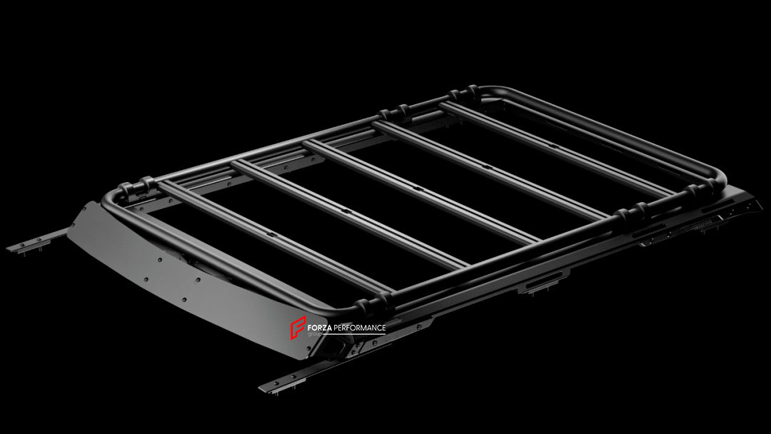 ROOF RACK for TOYOTA LAND CRUISER 250 LC 250 2024

Set includes:

Roof Rack

Weight: 45.3 kg (99.86 lbs)

Material: Aluminium, Magnesium.

Note: Professional installation is required.