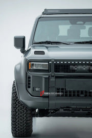 FRONT BUMPER with BULL BAR for TOYOTA LAND CRUISER 250 LC 250 2024

Set includes:

Front Bumper with Bull Bar

Weight: 48.7 kg (107.36 lbs)

Material: Stainless Steel, Aluminium, Magnesium.

Note: Professional installation is required.