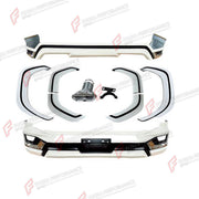 BODY KIT for TOYOTA LAND CRUISER 300 2021+ FORZA PERFORMANCE custom fit Modellista Style
Set includes:

Front Bumper
Fender Flares
Rear Bumper
Exhaust Tip
Material: Plastic

NOTE: Professional installation is required.