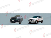 BODY KIT for TOYOTA LAND CRUISER PRADO 120 2002 - 2009 FORZA PERFORMANCE custom fit TRD Style
Set includes:

Front Bumper Assembly
Front Grille
Headlights
Tail Lights
Rear Bumper Assembly
Exhaust Tips
Material: Plastic

NOTE: Professional installation is required.
