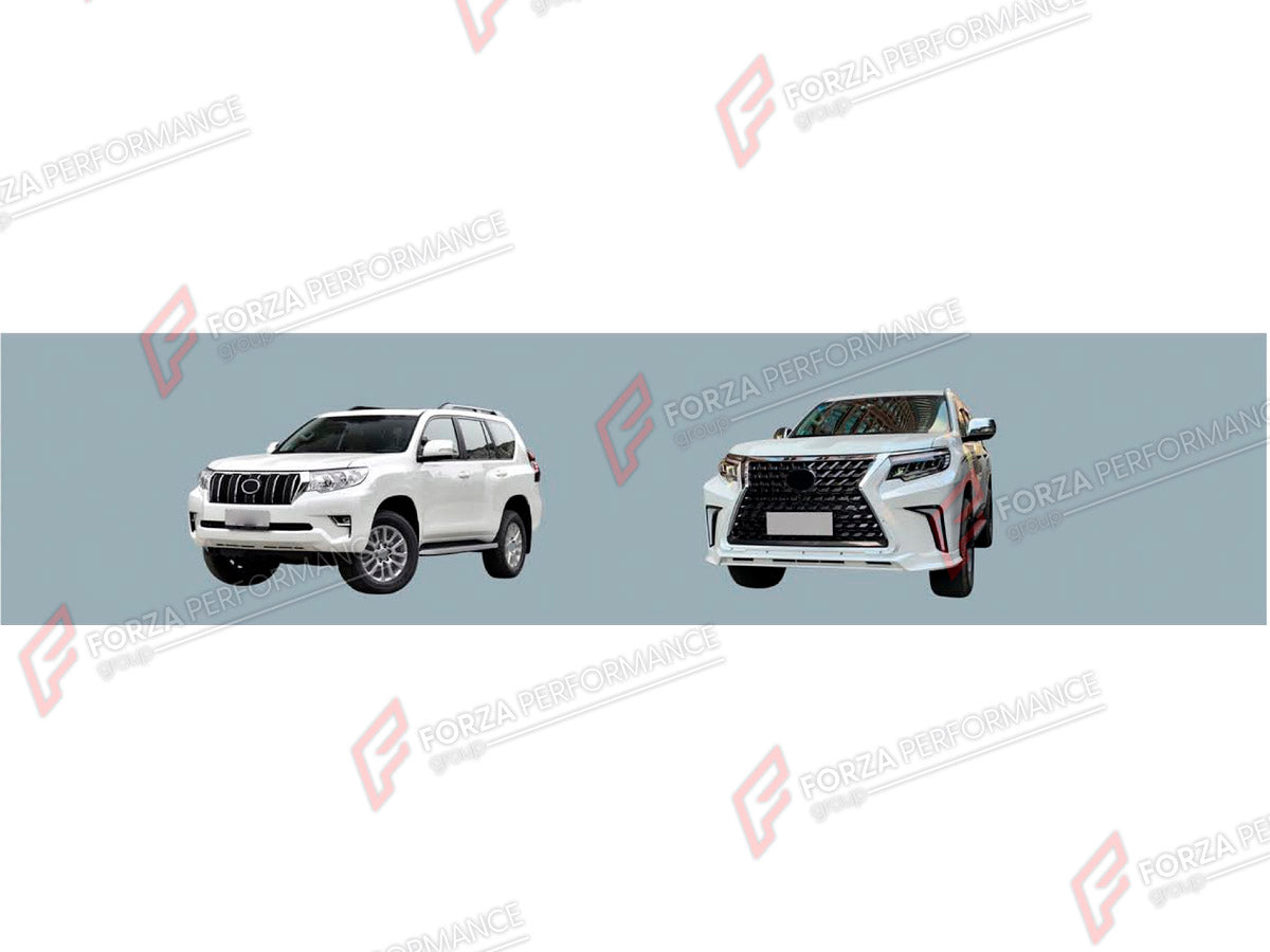 BODY KIT for TOYOTA LAND CRUISER PRADO 150 FACELIFT 2017 - 2024 FORZA PERFORMANCE custom fit Lin Yue Style

Set includes:
Front Bumper Assembly
Front Grille
Headlights

Material: Plastic

NOTE: Professional installation is required.