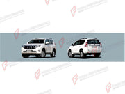 BODY KIT for TOYOTA LAND CRUISER PRADO 150 2009 - 2016

Set includes:
Front Bumper
Front Grille
Hood Panel Trim
Fog Lights
Fog Lights Covers

Material: Plastic

NOTE: Professional installation is required.